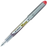 PILOT VPEN DISPOSABLE FOUNTAIN PEN RED