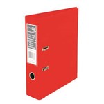 COLOURHIDE LEVER ARCH FILE PE 75MM A4 RED