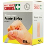 FIRST AIDERS CHOICE PREMIUM FABRIC STRIPS BOX 50