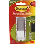 COMMAND ADHESIVE SAWTOOTH STICKY NAIL PICTURE HANGERS METAL PACK 1 HANGER 2 STRIPS AND 2 STABILIZER STRIPS