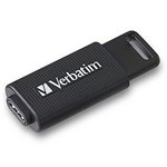 VERBATIM FLASH DRIVE TYPEC 128 BLACK