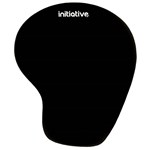 INITIATIVE WRIST REST MOUSE PAD BLACK