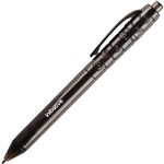 INITIATIVE ECOWISE RECYCLED RETRACTABLE BALLPOINT PEN 10MM BLACK BOX 12