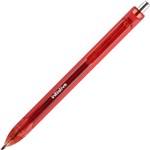 INITIATIVE GEL INK RETRACTABLE BALLPOINT PEN 07MM RED BOX 12