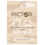 PICTOR PREMIUM GRAPH BOOK A4 96 PAGE 5MM GRAPH 70GSM SOLAR SYSTEM