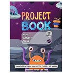 PICTOR PREMIUM PRO PROJECT BOOK MEGA 330 X 245MM 64 PAGE 18MM DOTTED THIRDS  PLAIN PP 70GSM ALIENS
