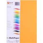 QUILL XL MULTIOFFICE COLOURED A4 COPY PAPER 80GSM FLUORO ORANGE PACK 500 SHEETS
