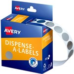 AVERY 937274 ROUND LABEL DISPENSER 14MM SILVER BOX 500