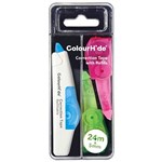 COLOURHIDE REFILLABLE CORRECTION TAPE 24M REFILL PACK 2