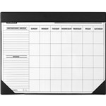 SASCO DESK PLANNER CALENDAR UNDATED MONTH TO VIEW 455 X 580MM BLACK