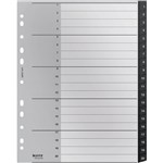 LEITZ RECYCLED INDEX DIVIDER PP 120 TAB A4 GREY