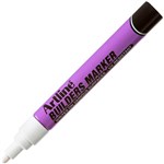 ARTLINE BUILDERS PERMANENT MARKER BULLET 15MM WHITE