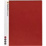 MARBIG DISPLAY BOOK NONREFILABLE INSERT COVER 20 POCKET A4 CLEARRED
