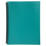 MARBIG DISPLAY BOOK REFILLABLE 20 POCKET A4 GREEN