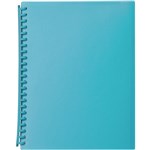 MARBIG DISPLAY BOOK REFILLABLE 20 POCKET A4 MARINE
