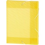 MARBIG BOX FILE PP A4 SHIMMER FINISH YELLOW