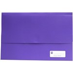 MARBIG POLYPICK DOCUMENT WALLET FOOLSCAP PURPLE