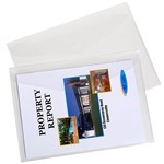 MARBIG COMPACT WALLET A4 CLEAR PACK 4