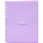 MARBIG BINDER WALLET TOP OPEN A4 PASTEL PURPLE