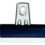 ESSELTE BULLDOG CLIP 32MM BLACKSILVER