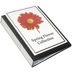 MARBIG CLEARVIEW DISPLAY BOOK NONREFILABLE 50 POCKET A4 BLACK