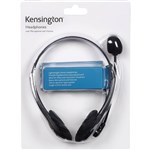 KENSINGTON LIGHT WEIGHT HEADPHONES WITH MICROPHONE BLACK