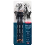 DERWENT GRAPHIC PENCIL MEDIUM PACK 4
