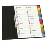 MARBIG DIVIDER MANILLA AZ TAB A4 ASSORTED