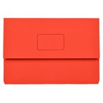 MARBIG SLIMPICK DOCUMENT WALLET FOOLSCAP RED