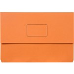 MARBIG SLIMPICK DOCUMENT WALLET FOOLSCAP ORANGE