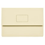 MARBIG SLIMPICK DOCUMENT WALLET FOOLSCAP LIGHT BUFF