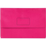 MARBIG SLIMPICK DOCUMENT WALLET FOOLSCAP PINK