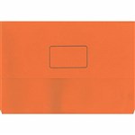 MARBIG SLIMPICK DOCUMENT WALLET FOOLSCAP BRIGHTS ORANGE PACK 10
