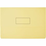 MARBIG SLIMPICK DOCUMENT WALLET FOOLSCAP BRIGHTS BUFF PACK 10