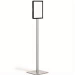 DURABLE INFO FLOOR STAND BASIC A4 ANTHRACITE GREY