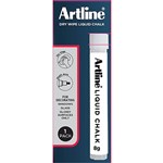 ARTLINE LIQUID CHALK DRY WIPE WHITE