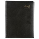 CUMBERLAND NORWICH 52S SPIRAL DIARY PVC 2 DAYS TO PAGE A5 BLACK