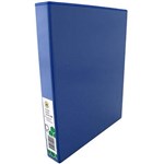 MARBIG ENVIRO INSERT BINDER A4 25MM 3D RING BLUE