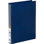 MARBIG CLEARVIEW INSERT RING BINDER 3D 25MM A4 BLUE