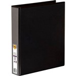 MARBIG CLEARVIEW INSERT RING BINDER 2D 38MM A4 BLACK