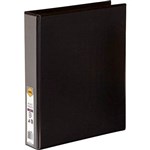 MARBIG CLEARVIEW INSERT RING BINDER 4D 38MM A4 BLACK