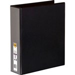 MARBIG CLEARVIEW INSERT RING BINDER 2D 50MM A4 BLACK
