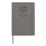 SPIRAX PLATINUM LINEN JOURNAL 7MM A5 160 PAGES GREY