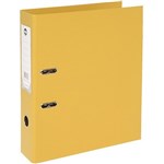 MARBIG PVC LEVER ARCH FILE A4 YELLOW