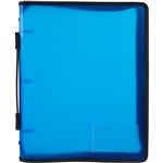 MARBIG ZIPPER RING BINDER WITH HANDLE 3R 25MM A4 BLUE