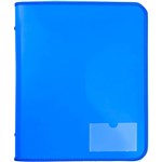 MARBIG ZIPPER BINDER 25MM 2D BLUE