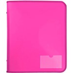 MARBIG ZIPPER BINDER 25MM 2D PINK