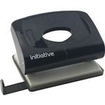 INITIATIVE HOLE PUNCH 2 HOLE 20 SHEET MEDIUM PLASTIC BLACK
