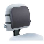 KENSINGTON MEMORY FOAM BACK SUPPORT BLACK