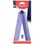 MAPED 281019 FOLDABLE RULER 300MM PURPLE HANGSELL